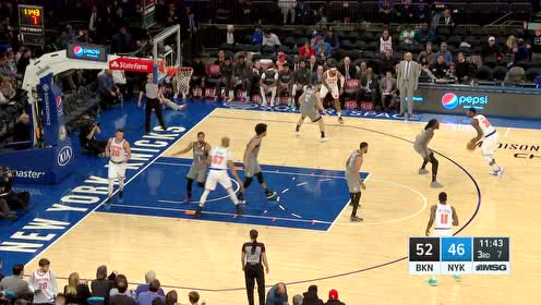 【NBA集锦】出手太难了！ 莫里斯三分迎射哈里斯空心入网