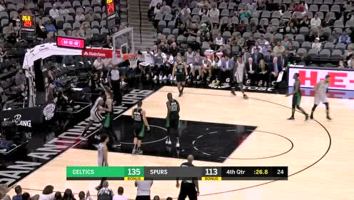 【NBA集锦】坚持到最后一刻！贝里内利击地妙传梅图滑翔暴扣