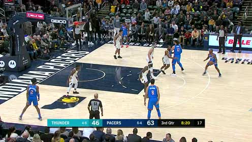 【NBA集锦】控球大师! 保罗蝴蝶穿花底角急停转身中投