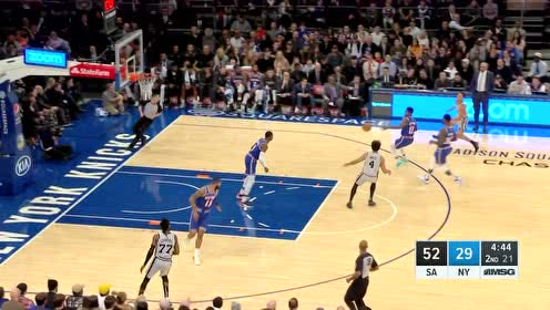 【NBA集锦】尼克斯血流不止!波蒂斯三分重炮一击致命完成止血