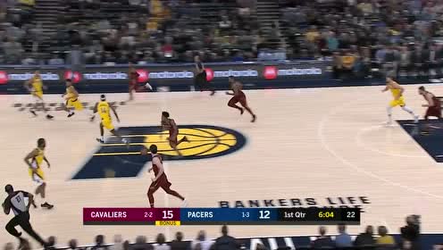 【NBA集锦】这套操作简直行云流水！塞克斯顿直冲前场篮下1V2强势得分