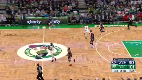 【NBA集锦】外线稳定输出 沃克三分再进稳住局势