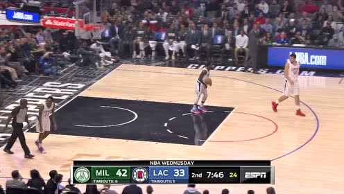 【NBA集錦】好一個仙人指路！科沃爾標(biāo)準(zhǔn)三分射中