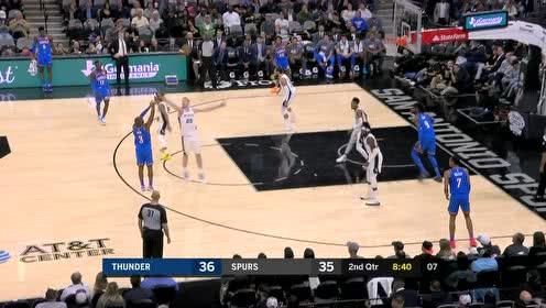【NBA集錦】對手只有看的份 保羅弧頂出手三分再進