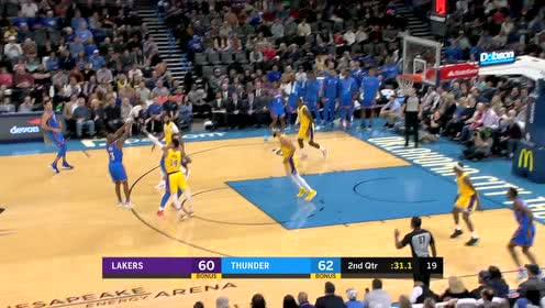 【NBA集錦】圣保羅追身三分無解命中 濃眉哥火線救主以牙還牙