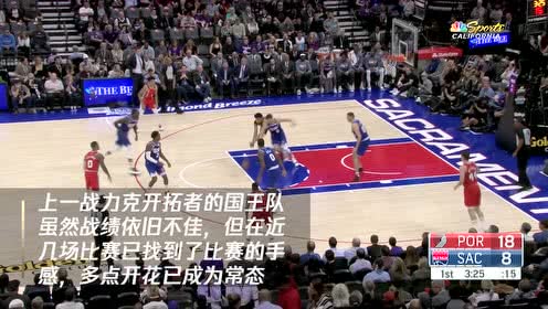 【NBA集錦】國王vs湖人 濃眉布拉德利有望重返賽場