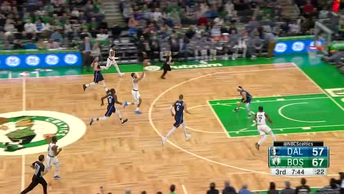【NBA集錦】驚艷全場！綠軍狂搶籃板球塔圖姆助飛布朗空切上籃