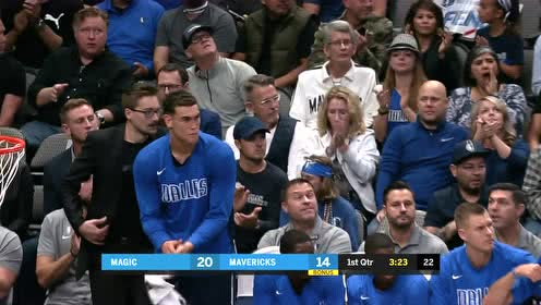 【NBA集錦】加足馬力一條龍帶走 東契奇踏步直殺飛身上籃