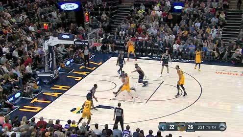 【NBA集锦】弹道无需修正 博格达诺维奇架炮就射正中靶心