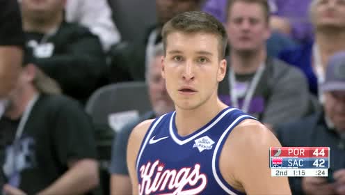 【NBA集锦】博格达诺维奇手感滚烫 三分果断坚决出手即中