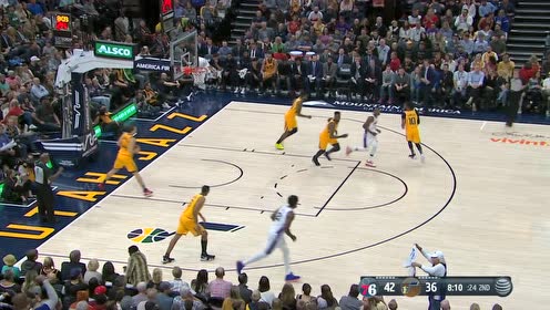 【NBA集锦】现场给你上课 恩比德撤步后仰清脆刷网