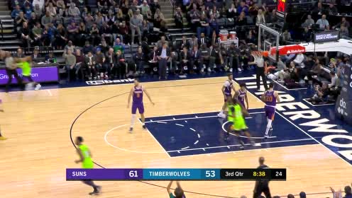 【NBA集锦】连续开火拯救世界 唐斯两记三分缩小分差