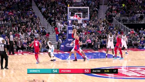 【NBA集锦】活塞扛把子发威 庄神接饼单手劈扣