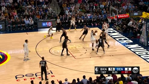 【NBA集锦】埋伏底角骤起发难 哈里斯三分开炮正中靶心