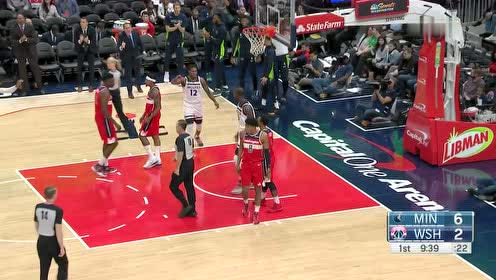 【NBA集錦】維金斯成為發(fā)動機 吉昂擋拆順下打成2+1