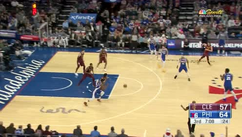 【NBA集錦】塞克斯頓眼疾手快送妙傳 樂福無(wú)人防守輕松暴扣得手