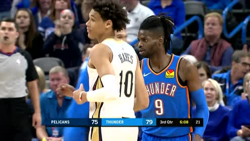 【NBA集錦】靈性妙傳彩虹連線 保羅助飛諾埃爾飛天雙臂炸筐