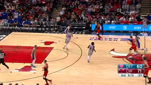 【NBA集锦】眼疾手快!格里芬左手将球轻松拨进
