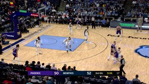 【NBA集錦】布克下半場火力不減 接盧比奧助攻三分出手干凈利落