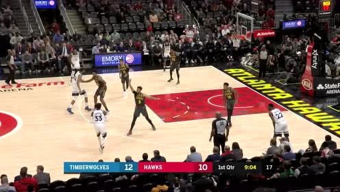 【NBA集錦】開場三分鐘轟了25分！考文頓無視防守超遠(yuǎn)三分咋投咋有