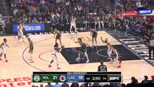 【NBA集錦】快船穩(wěn)扎穩(wěn)打 格林外線三分如有神助
