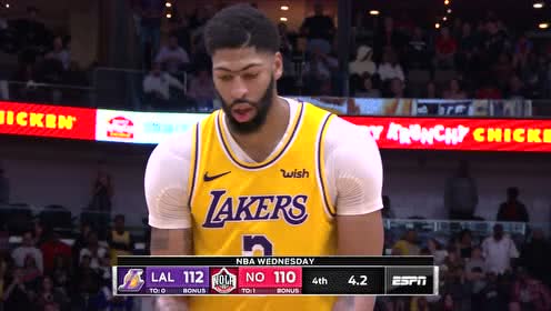 【NBA集錦】歷史獨一檔的存在！濃眉戰(zhàn)舊主最高分41分