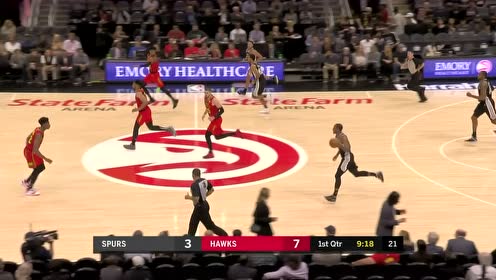 【NBA集錦】德羅贊籃下生吃特雷-楊 有身高優(yōu)勢(shì)拋投得手