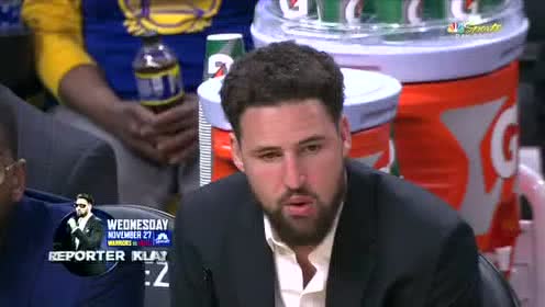 【NBA錄像回放】 雷霆vs勇士第1節(jié) 羅賓遜沖天拽扣