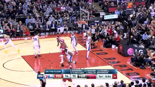 【NBA集錦】這腰力簡直逆天 西亞卡姆華麗拉桿晃翻眾人