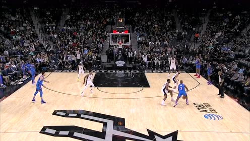 【NBA集錦】雙人夾擊又如何 保羅高難度三分壓哨命中