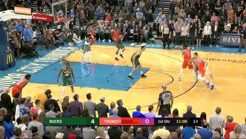 【NBA集錦】諾埃爾高位送妙傳 弗格森反跑出機(jī)會輕松上籃命中