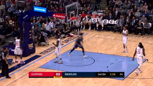 【NBA集錦】平地起驚雷點(diǎn)燃全場(chǎng) 克拉克雙手滑翔隔扣路威！