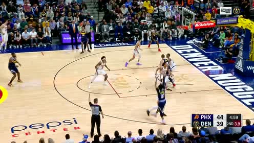 【NBA集锦】打的你没脾气 穆雷外线冷血三分射大雕