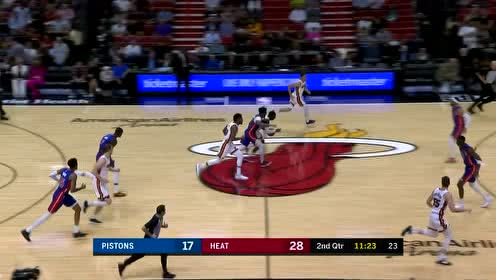 【NBA集锦】攻防结合教科书 纳恩突破强硬上篮势不可挡