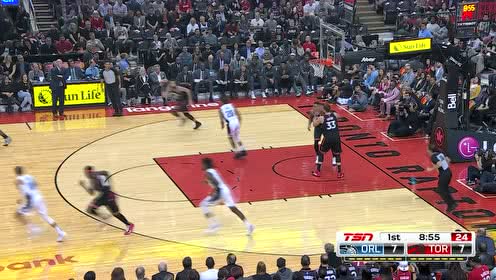 【NBA錄像回放】魔術(shù)vs猛龍第1節(jié)
