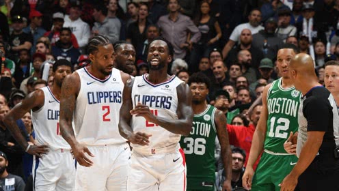 【NBA集锦】凯尔特人104-107快船 塔图姆绝平加时莱昂纳德封盖压哨3分