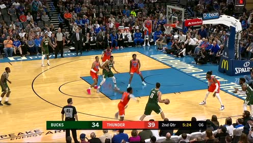 【NBA集錦】字母哥遭血帽蓋翻在地 隔扣諾埃爾找回場子