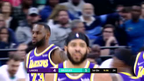 【NBA集錦】不講理強(qiáng)鑿就完事了 詹皇背身強(qiáng)吃利落翻身
