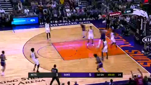 【NBA集錦】太陽開場轟出10-0高潮 貝恩斯里外開花獨攬8分