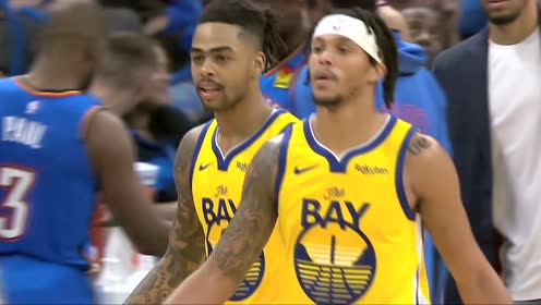 【NBA集錦】庫日天的神奇由我來續(xù)寫！拉塞爾超遠三分打板壓哨命中