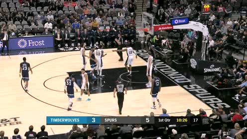 【NBA集锦】不会点儿投篮都不好意思当内线 阿德顶弧挡拆三分空心入筐