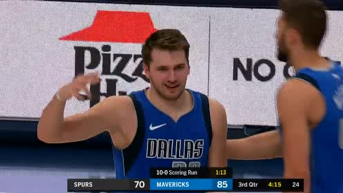 【NBA集錦】分差被重新拉開！東契奇反擊分球史密斯命中三分