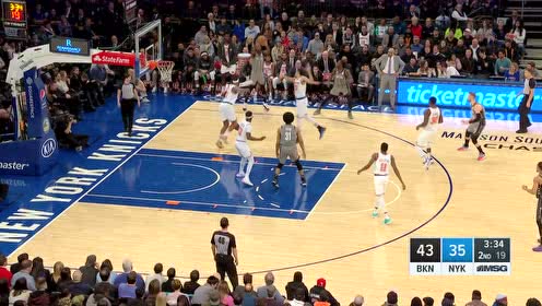 【NBA集锦】干拔三分毫不犹豫 普林斯出手就有打停尼克斯