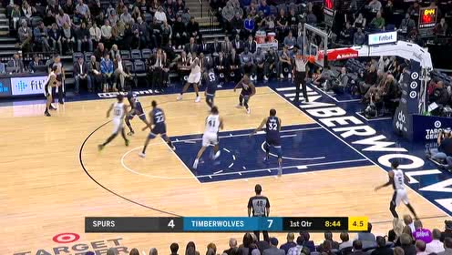 【NBA集錦】身材高大就是優(yōu)勢(shì) 卡爾福長(zhǎng)舒猿臂迎面大帽福布斯