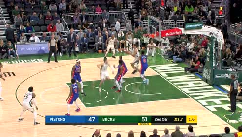 【NBA集錦】驚艷一擊！希爾底角三分壓哨命中