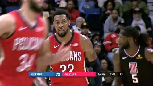 【NBA集錦】上天入地的運(yùn)動(dòng)能力 費(fèi)沃斯沖鋒補(bǔ)扣裂石破天