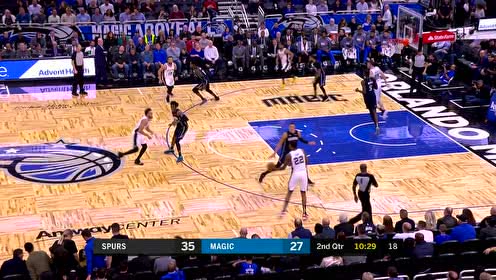 【NBA集锦】这球根本不用传 盖伊无视防守投三分一箭穿心
