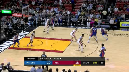 【NBA集锦】反击势在必得 米凯卢克底角犀利三分射大雕