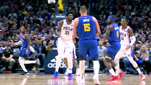 【NBA集锦】约老师你终于开课了 弧顶突施冷箭三分打停对手
