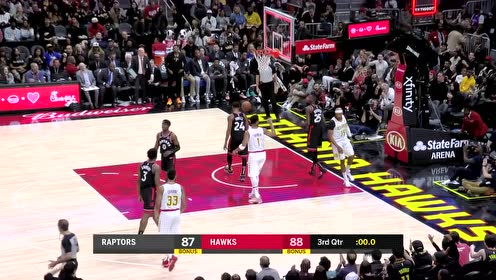 【NBA集錦】運(yùn)動能力不減當(dāng)年 卡特大跳步上籃壓哨命中